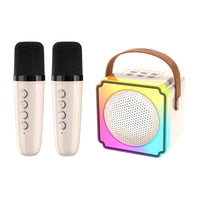 Double Microphone Household Outdoor Karaoke Microphone Speaker