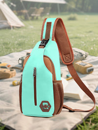 Wear-resistant Crossbody Bag Korean-style Fashionable Bag Outdoor Casual Chest Pack
