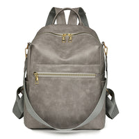 PU Backpack Travel Large Capacity