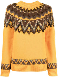 Women's Round Neck Multi-color Loose Fashion Pullover Sweater