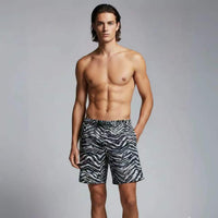 Breathable, Loose-Fitting Printed Shorts For Men