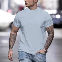 T-shirt Crew Neck Casual Trendy Tops