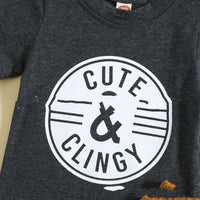 Dark Gray Letter Set Boy