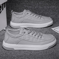 Breathable Canvas Men's Shoes Thin Type Sports And Leisure
