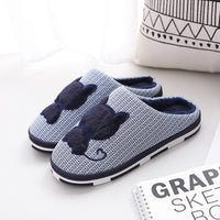 Home Non-slip And Warm Cute Cotton Slippers