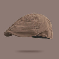 The Men's Solid Color Quick-drying Stitched Design-forward Retro Baseball Cap Is Suitable For Daily Casual Commuting And Street Wear.