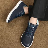 Breathable Mesh Low-top Lace-up Men's Casual Shoes
