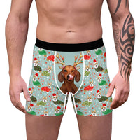Men's Digital Printing Slim Fit Pants