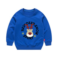 Children's Sweater Korean Style Sweatshirt Boys' Round Neck