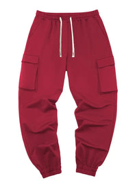 Men's Multi-pocket Workwear Pants Ancient Leisure Tappered Trousers