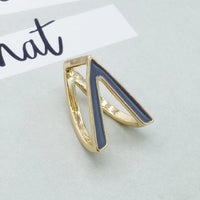 Three-ring Silk Scarf Buckle Scarf Buckle Shawl Buckle Chest Ornament Female