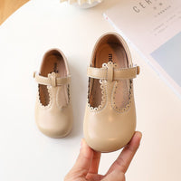 Soft Soled Toddler Girls' Small Leather Shoes