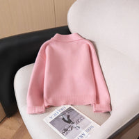 Fashion Wear College Style Sweet Cute Short Knitted Sweater