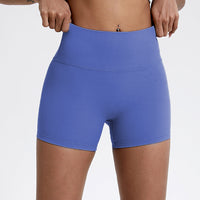 Nude Feel Double-sided Brushed Yoga High Waist Hip Lift Shorts