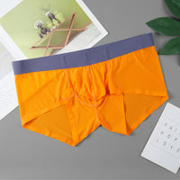 Men's Thread Ice Silk Seamless Quick-drying Boxers
