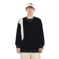 Fashion Waffle Men Loose Casual Top