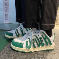 Men's All-match Sneakers Personality Letter Small White Shoes