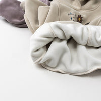 Hooded Fleece Sweatshirt For Winter Keeps Boys And Girls Warm