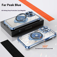 Simple And Stylish Magnetic Bracket Gyro Phone Case