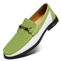 Genuine Leather Moccasins Mens Large Size 47 Casual Shoes