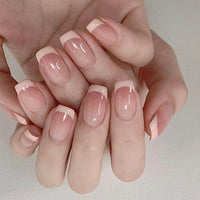 Wear Armor Simple And Short Gradient Nail Tips