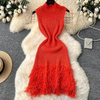 Women's New European And American Style Sleeveless Dress