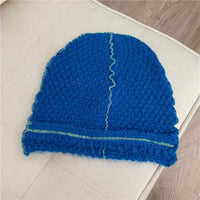 Knitted Wool Hat With Ear Protector