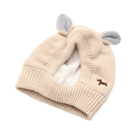 Fashion Simple Knitted Rabbit Ear Pet Hat