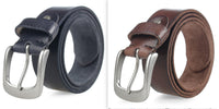 Men's And Women's High-quality Vegetable Tanned Top Layer Cowhide Alloy Pin Buckle Belt
