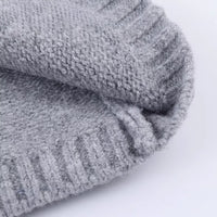 Cross-border Foreign Trade Womens Clothing Hooded Long-Sleeve Loose All-Match Star Jacquard Knitted Sweater