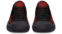 Fashion Printed Couple High Top Canvas Shoes