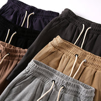 Men's Fashionable And Comfortable Straight Loose-fitting Five-piece Pants