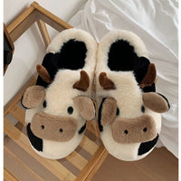 Cotton Slippers Women's All-season Cute Indoor Home Platform Slippers Women's