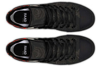 High Top Canvas Shoes For Printing Lovers