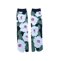 Toe Socks 200-needle Jacquard Combed Cotton For Women