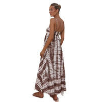 Printed High-waist Slip Dress For Women