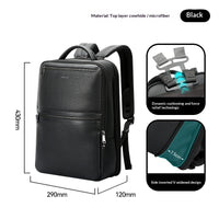 Multi-functional Full-Grain Leather Load-Relief Backpack