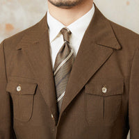 Linen Blend Italian Retro Casual Jacket