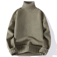 Turtleneck Sweater Men's Fashion Korean Slim Fit