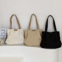 Women's Large-capacity Fashion Casual Tote Bag Nylon Portable Shoulder Bag