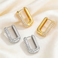 Women's Niche Stainless Steel Titanium Earrings