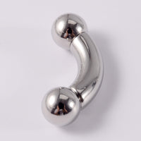 Stainless Steel Curved Rod Body Piercing Earrings