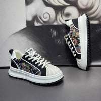 Men's Fashion Printing Soft Bottom Casual Shoes