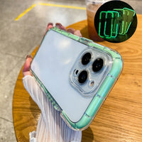 Transparent Candy TPU Color-contrast Fall-proof Protective Sleeve
