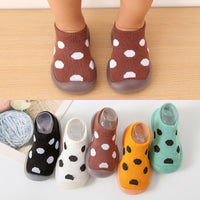 Baby Round Dot Style Comfortable Breathable Toddler Sock Shoes