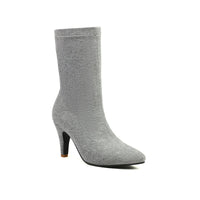 Pointed-toe Stylish Stiletto Heels With A Sophisticated Boot Design For Women