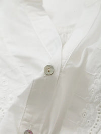 New Temperament V-neck Long Sleeve Satin Tie-dyed Pleated Irregular Shirt Women