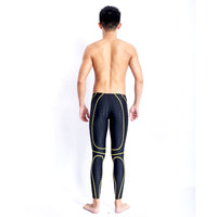 Competition Professional Long Quick-drying Drag Reduction Long Swimming Trunks
