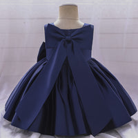 Children's Birthday Big Bow Dress