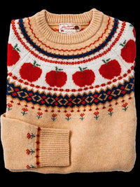 Hooded Thick Needle Fabric Trendy Round Neck Sweater